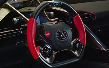 Toyota FT1 Lenkrad