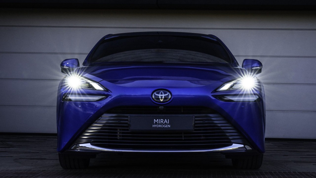 Frontansicht des Toyota Mirai