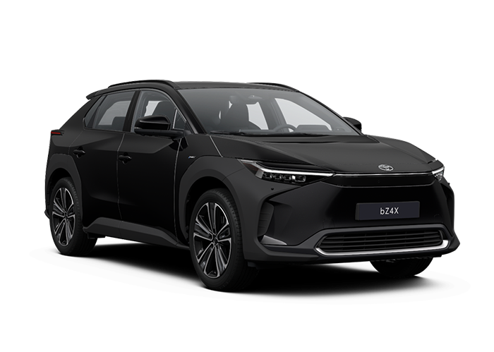 Seitenansicht des Toyota bZ4X Teamplayer
