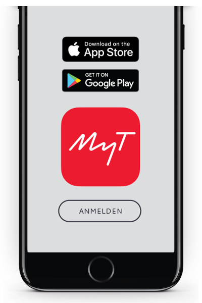 MYT APP Illustration auf dem Smartphone