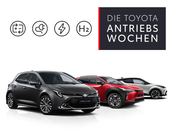 Teaser für die Toyota Antriebswochen