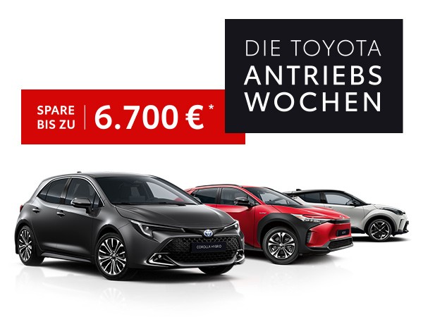 Toyota C-HR Hybrid und Yaris Hybrid