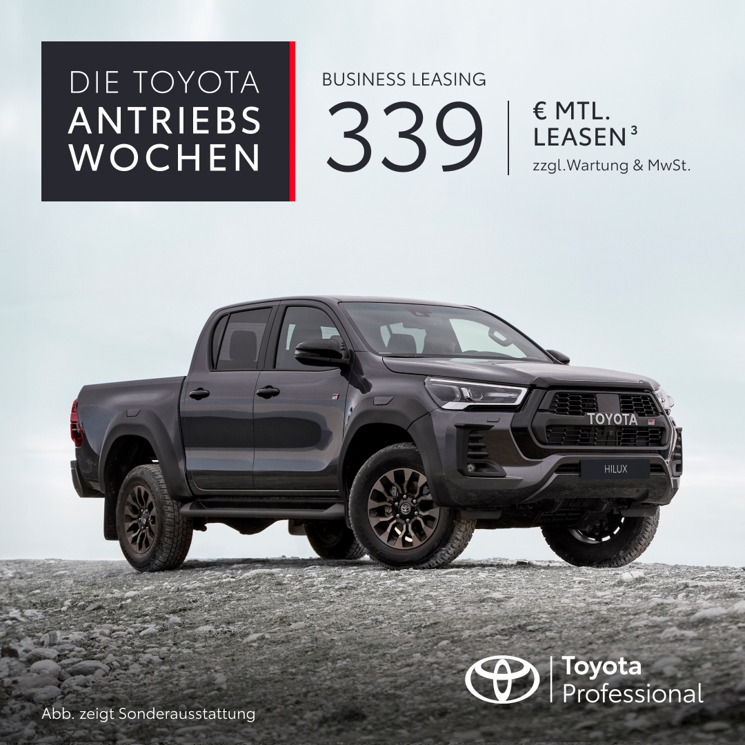 Hilux Geschäftskundenangebot