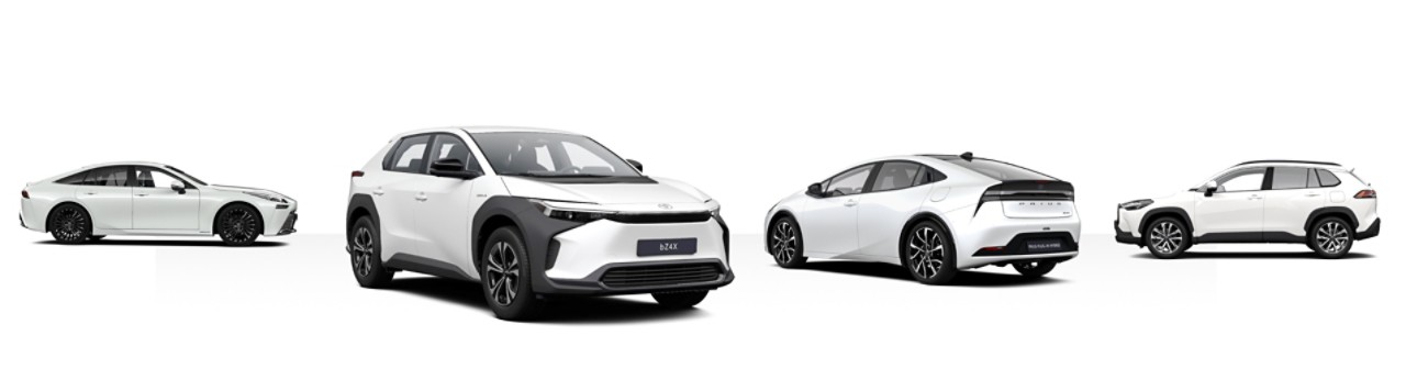 Miai, bz4x, Prius Plug-in hybrid, Toyota C-HR