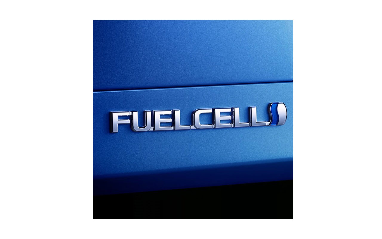 Toyota Mirai Illustration des Brennstoffzellenantriebs