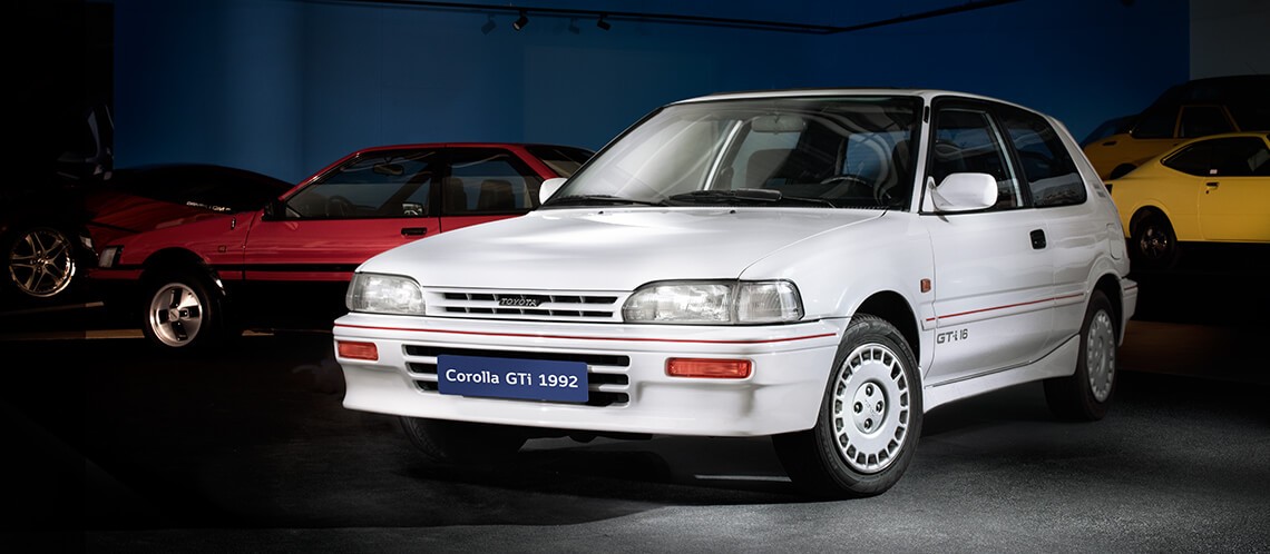 Corolla GTi 1992 in weiß 