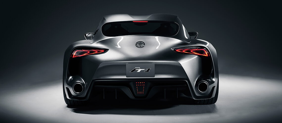 Toyota FT1 von hinten 