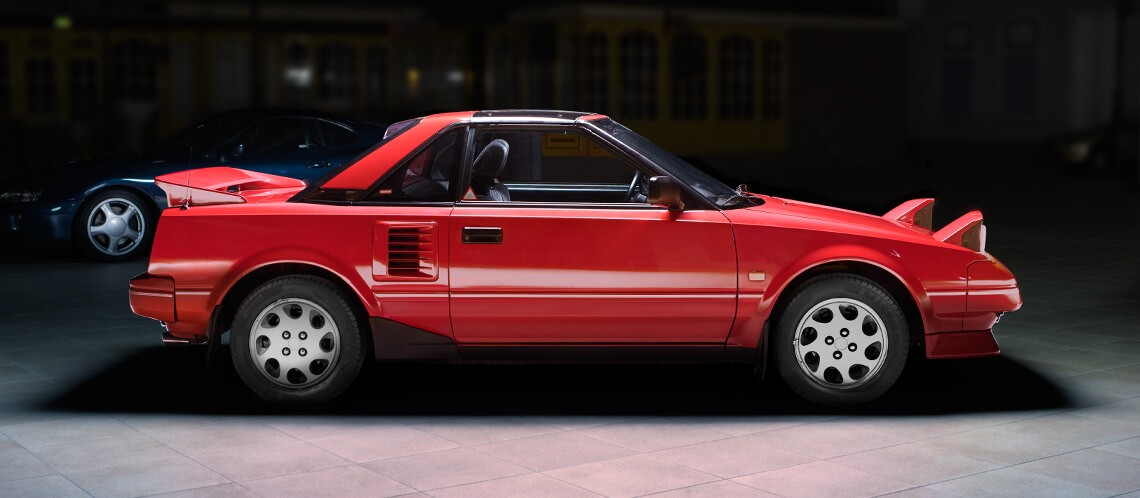 Toyota MR2 von der Seite