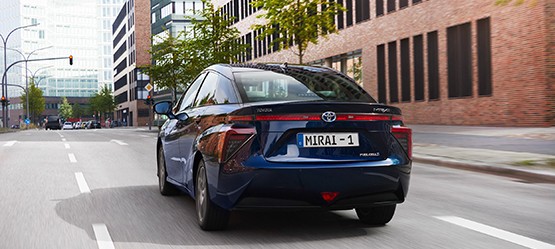 Der Mirai hilft der Metropolitan Police, London sauber zu halten