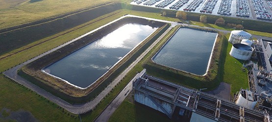 Wasserkraftwerk Tankbecken