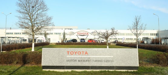 Toyota Motor Manufacturing Czech Republic s.r.o in Kolin, Tschechien