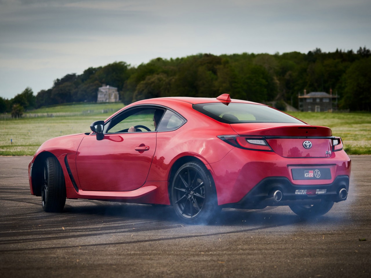 Gr86 rot Driftet