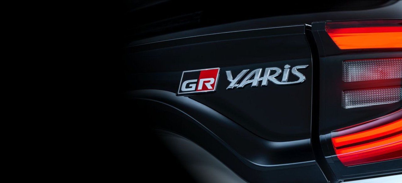 GR Yaris Rückleuchte mit GR Logo