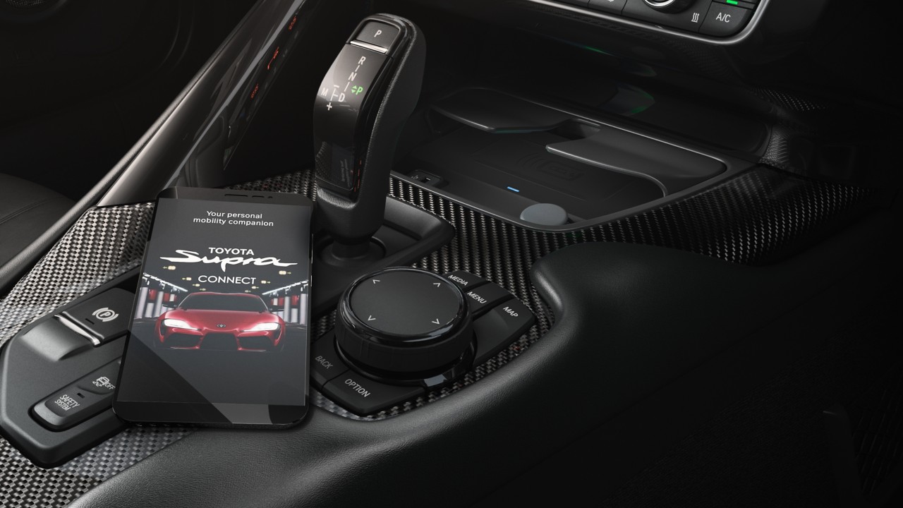 Supra connect app auf Handy im Auto