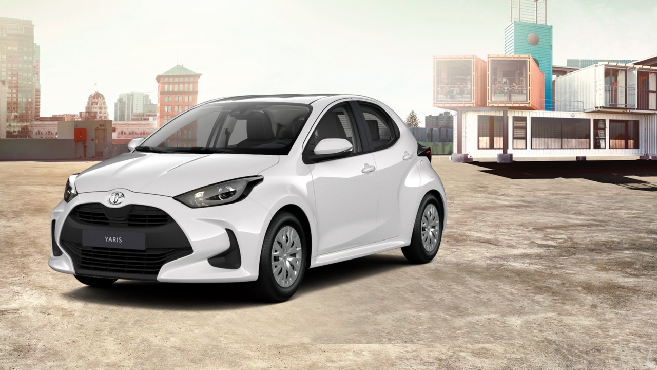 Alltagshelden weißer Yaris