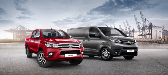 Toyota Hilux und Proace