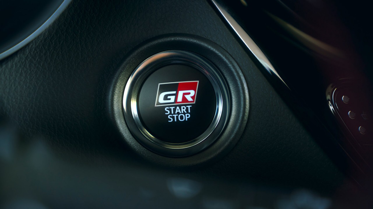 Start-Knopf eines Toyota C-HR