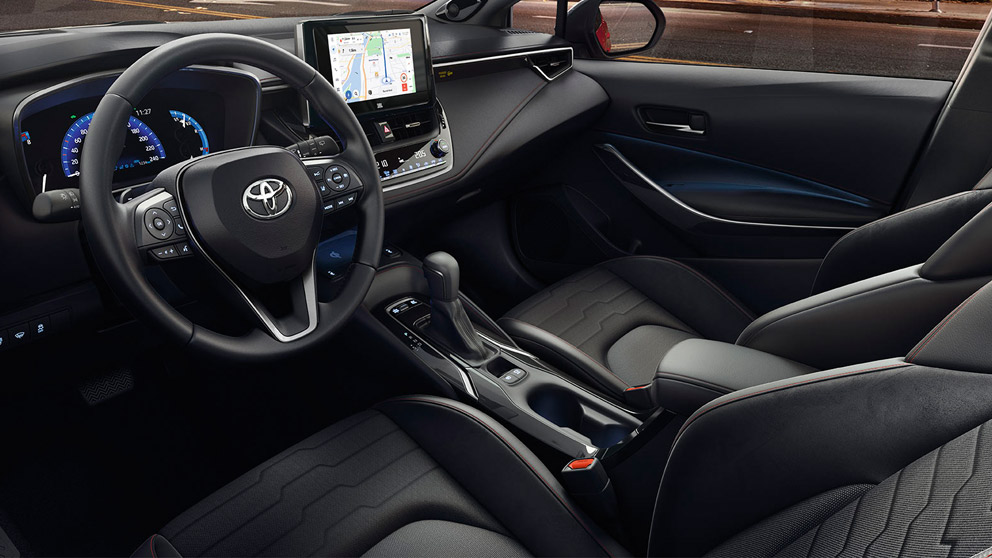Innenraum des Toyota Corolla