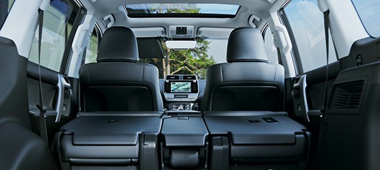 Land Cruiser Kofferraum Heckansicht