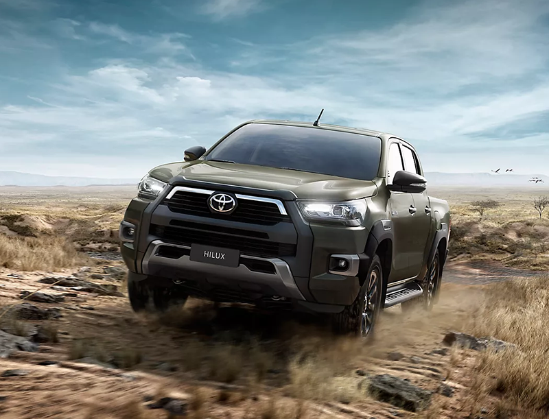 Hilux im Gelände