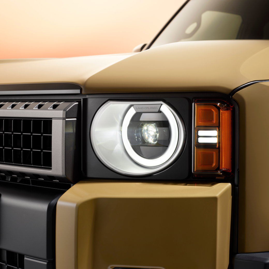 Der neue Land Cruiser 2023 - Frontscheinwerfer
