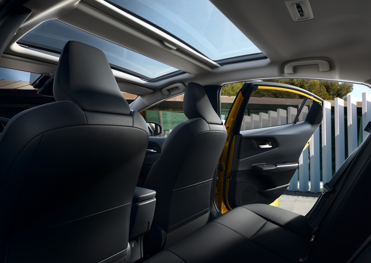Prius Plug-in Hybrid Ansicht Rückbank