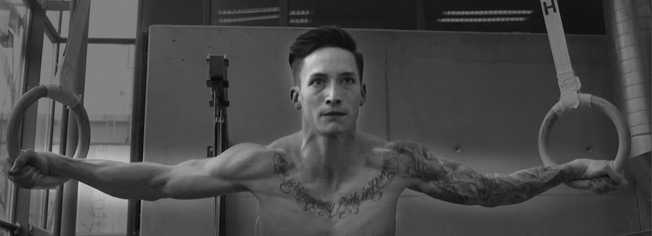 Marcel Nguyen am Trapez