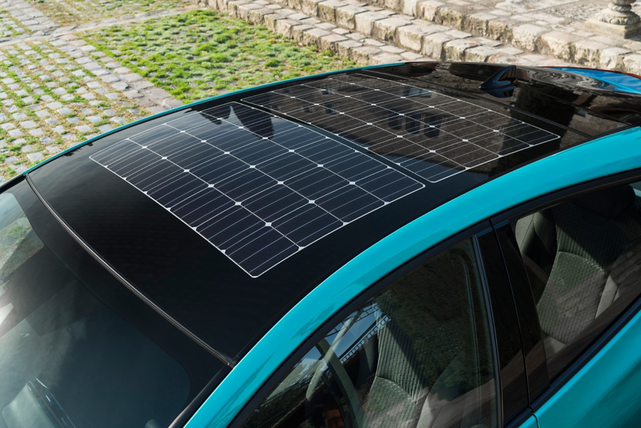 Solardach beim Prius