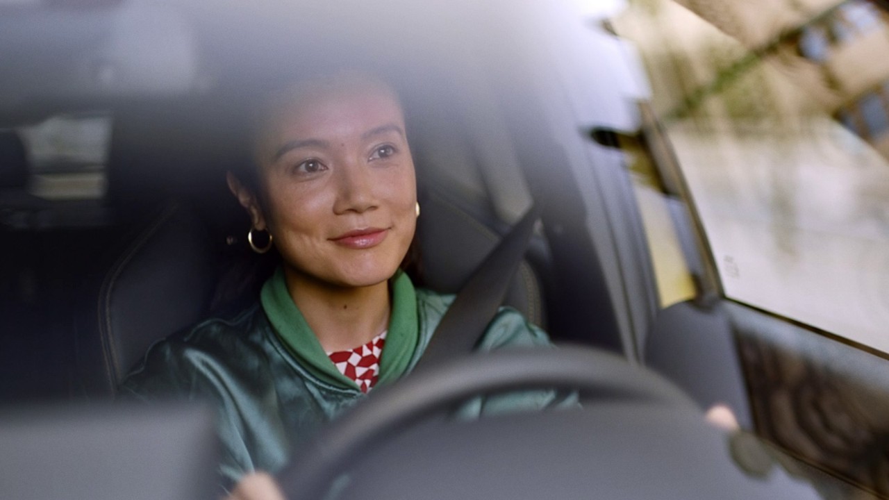 woman driving