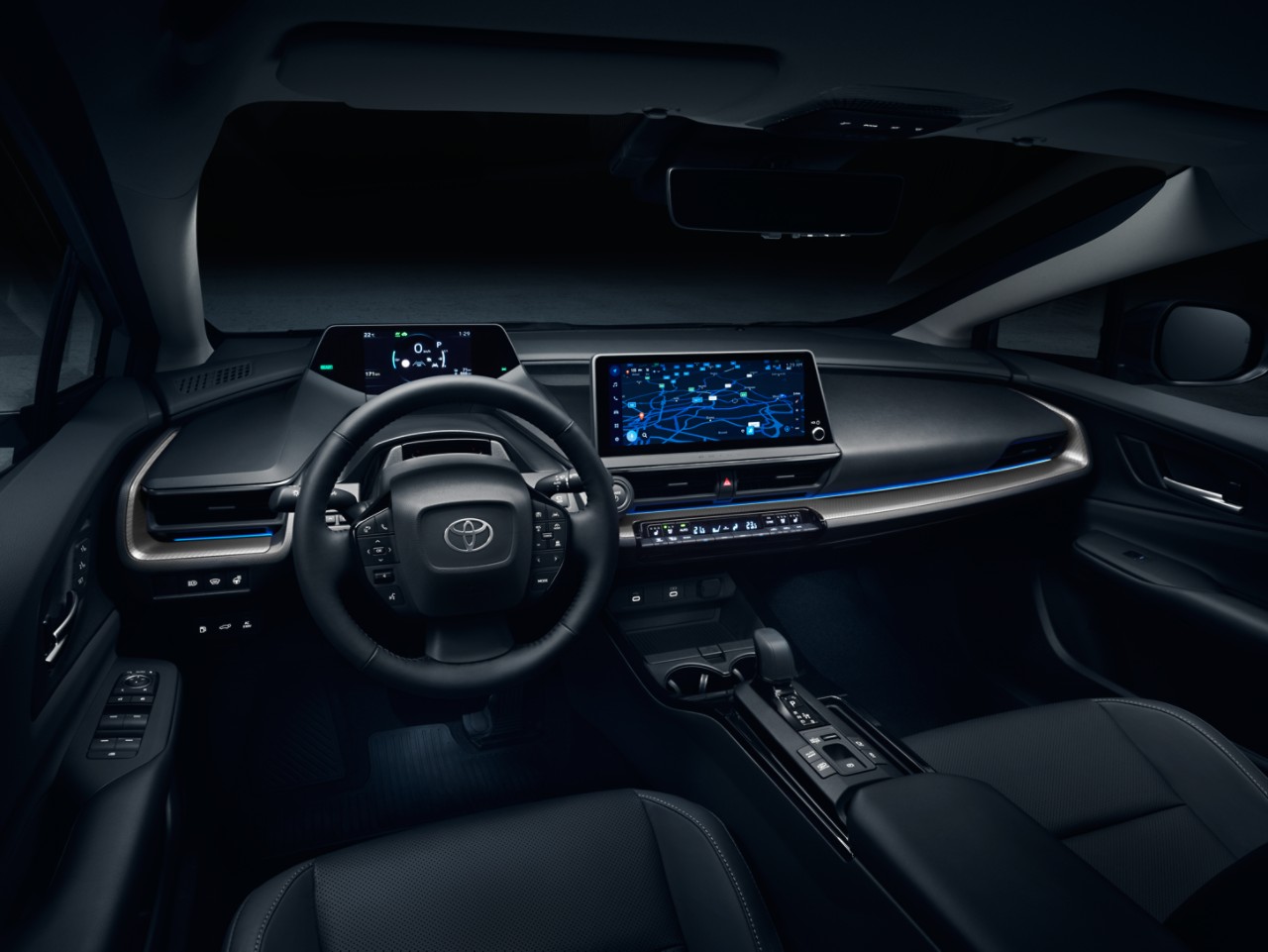 Interieur des Toyota Prius Plug In