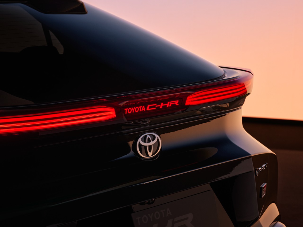 LED-Rückleuchten des Toyota C-HR
